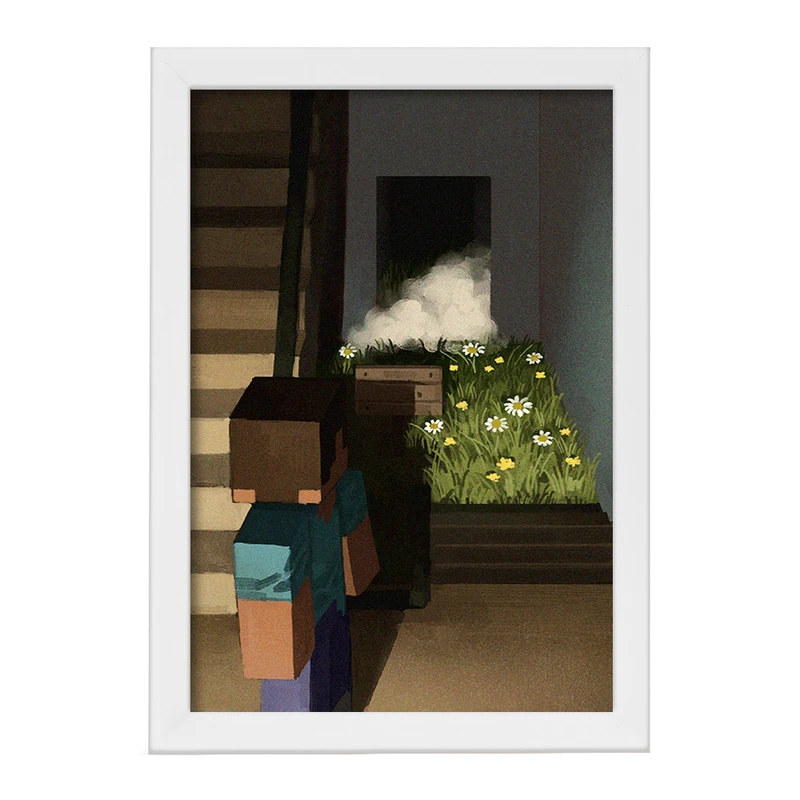 تابلو خندالو طرح ماینکرافت (Minecraft) کد F14062