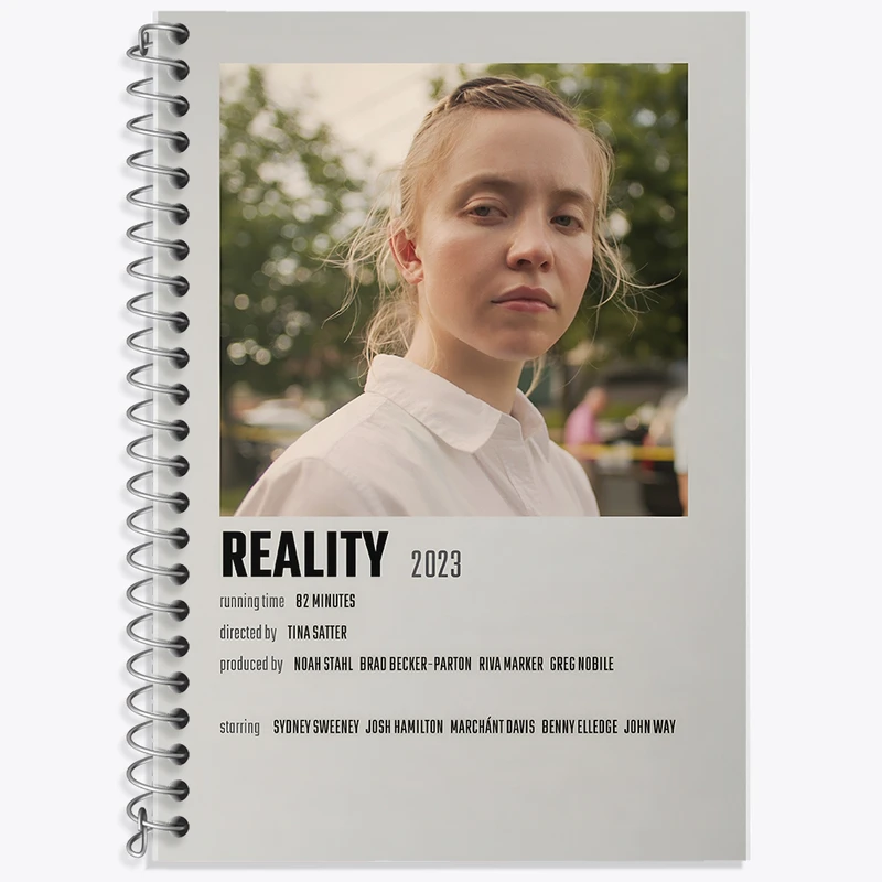 دفتر زبان 50 برگ خندالو مدل سه خط طرح ریلیتی (Reality) کد F13037