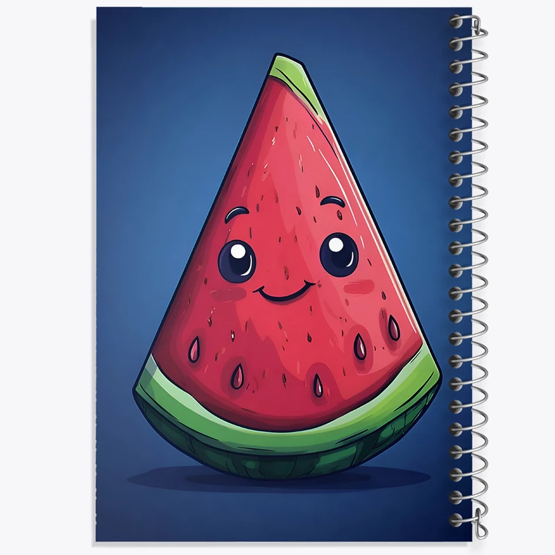 دفتر مشق 100 برگ خندالو طرح هندوانه کد F9861