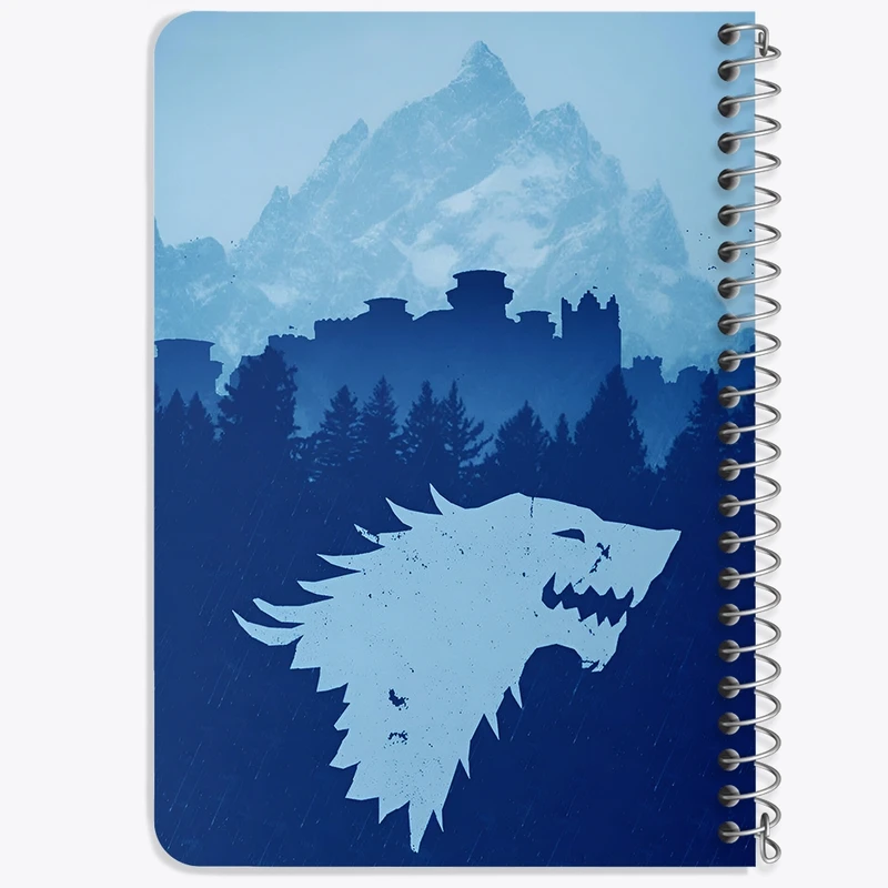 دفتر یادداشت 50 برگ خندالو طرح گیم آف ترونز (Game of Thrones)  کد F4685