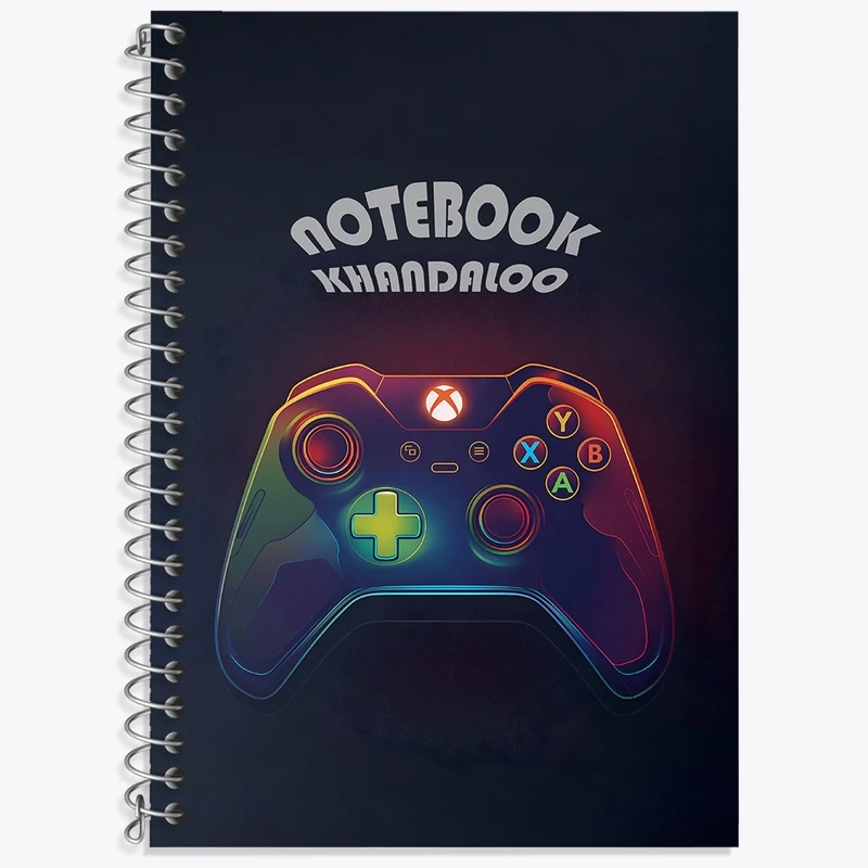 دفتر لغت 50 برگ خندالو طرح گیمر(Gamer) کد N7741