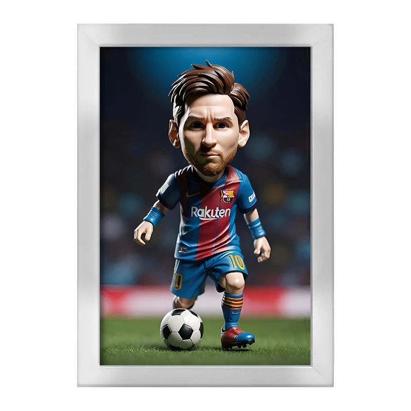 تابلو خندالو طرح لیونل مسی کد F5000