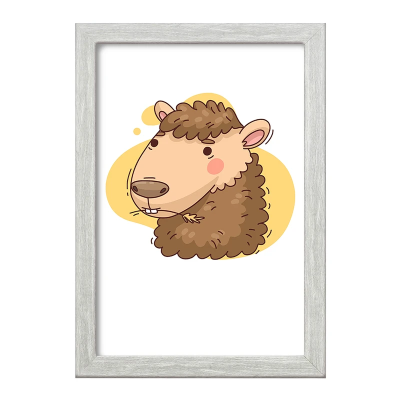 تابلو خندالو طرح شتر حیوانات بامزه کد 37169