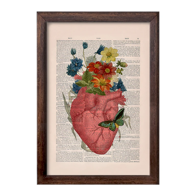 تابلو خندالو طرح قلب (Heart) کد F14043