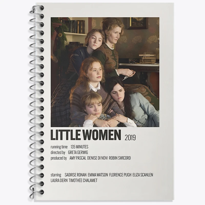 دفتر نت موسیقی 50 برگ خندالو طرح زنان کوچک (Little Women) کد F13289