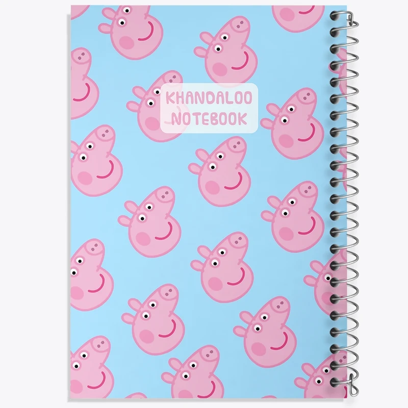 دفتر لیست خرید 50 برگ خندالو طرح انیمیشن پپا پیگ (Peppa Pig) کد N9248