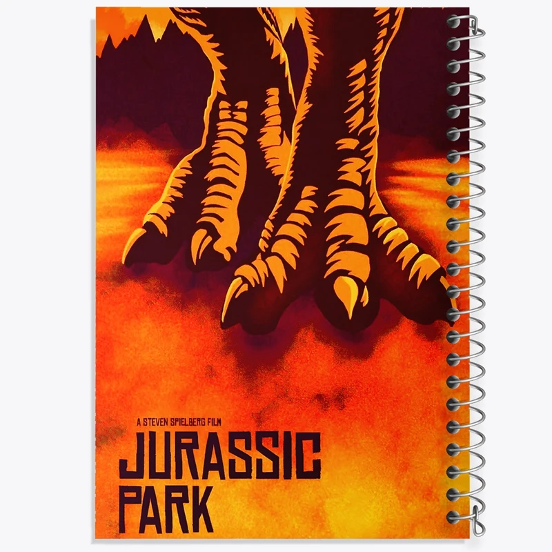 دفتر طراحی 50 برگ خندالو طرح ژوراسیک (Jurassic Park) کد F13782
