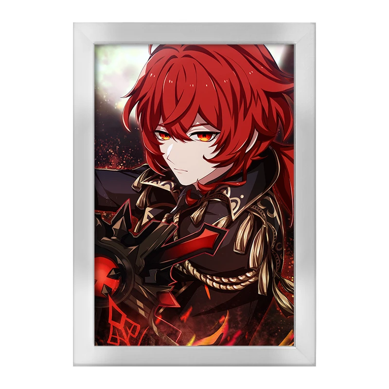 تابلو خندالو طرح بازی گنشین ایمپکت Genshin Impact کد 25679