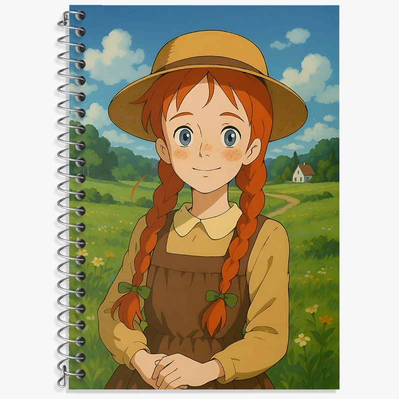 دفتر لغت 50 برگ خندالو طرح آنشرلی کد N9167