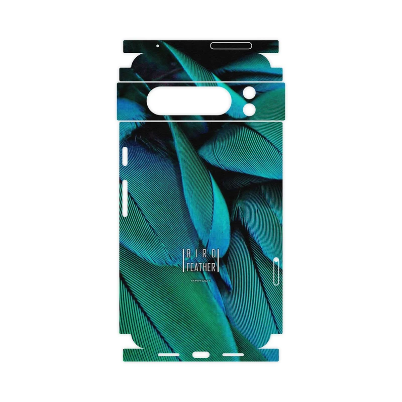 برچسب پوششی ماهوت مدل Green Feather-FullSkin مناسب برای گوشی موبایل گوگل Pixel 8 Pro