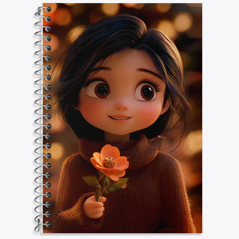 دفتر نت موسیقی 50 برگ خندالو طرح دخترانه کد F11975