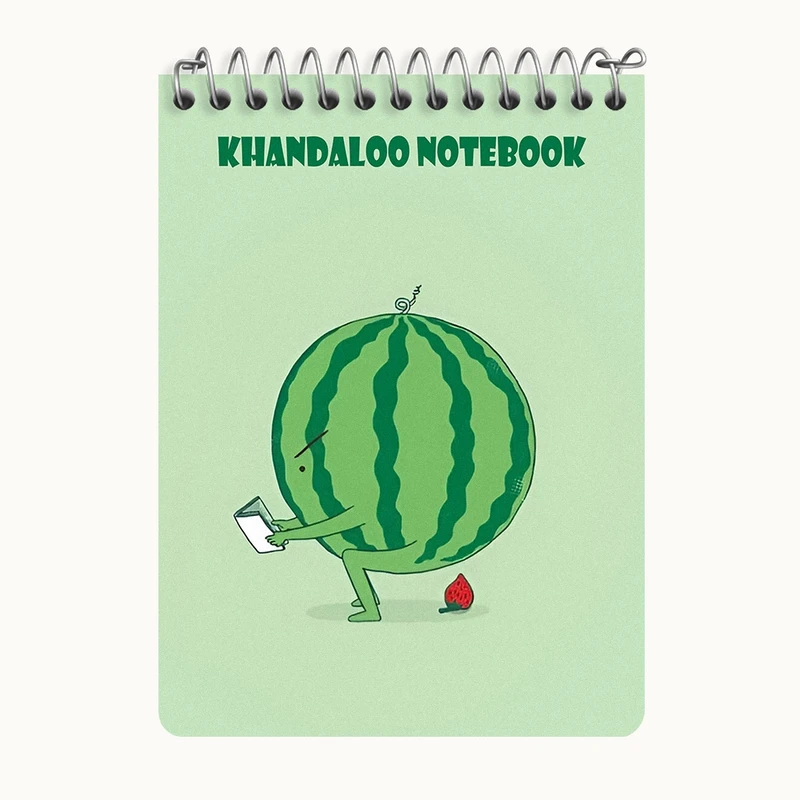 دفتر یادداشت 50 برگ خندالو طرح هندوانه بامزه کد N7375