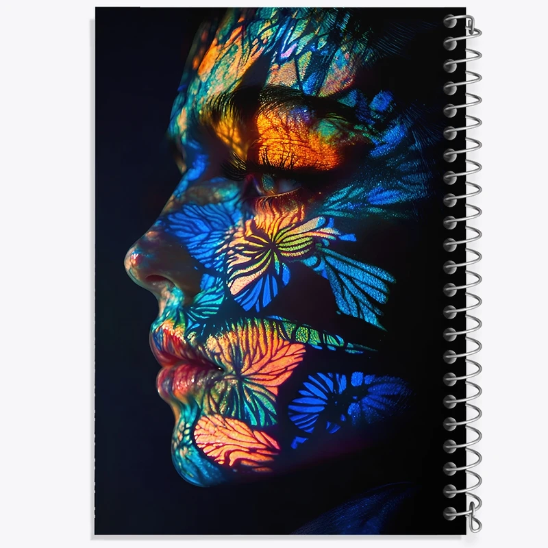 دفتر شطرنجی 50 برگ خندالو طرح دخترانه کد F11568