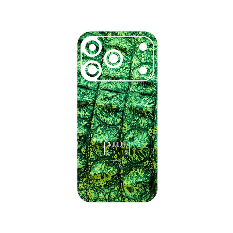 برچسب پوششی ماهوت مدل Crocodile Skin مناسب برای گوشی موبایل اپل iPhone 17 Pro