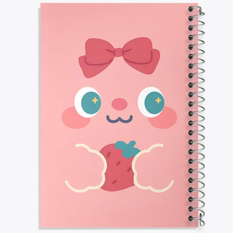 دفتر شطرنجی 50 برگ خندالو طرح خرگوش بامزه کد N7114