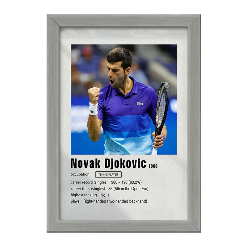تابلو خندالو طرح نواک جوکوویچ (Novak Djokovic) کد F11246
