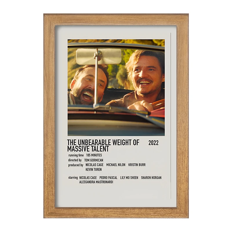 تابلو خندالو طرح The Unbearable Weight of Massive Talent کد F13286