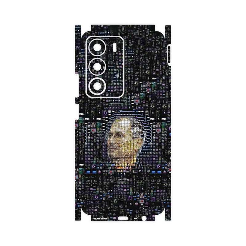 برچسب پوششی ماهوت مدل Collage of Steve Jobs 2-FullSkin مناسب برای گوشی موبایل ریلمی C71