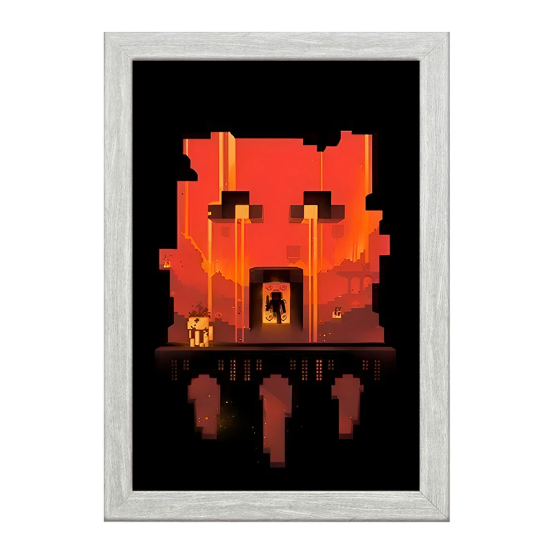 تابلو خندالو طرح ماینکرافت (Minecraft) کد F3486