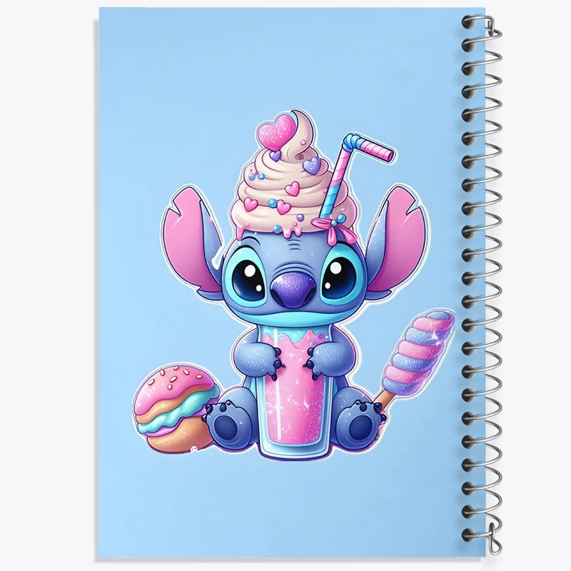 دفتر طراحی 50 برگ خندالو طرح استیچ کد F3331