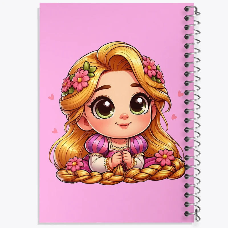 دفتر مشق 50 برگ خندالو طرح دخترانه کد F3768