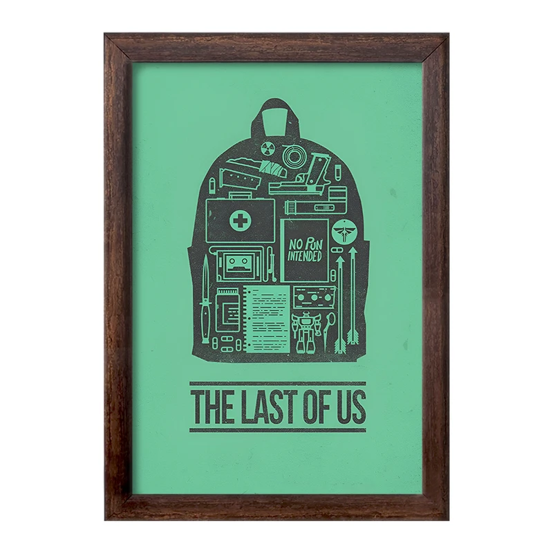 تابلو خندالو طرح لست آف آس (The Last Of Us) کد F13596