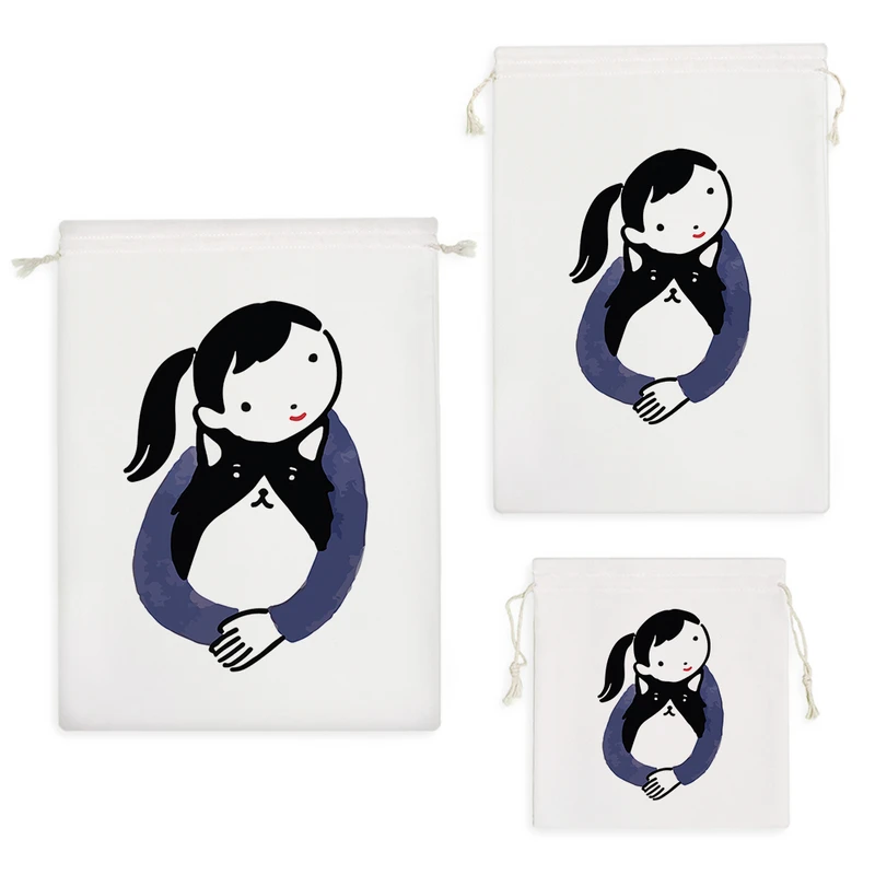 نظم دهنده خندالو مدل دختر و سگ کد 9257 مجموعه 3 عددی