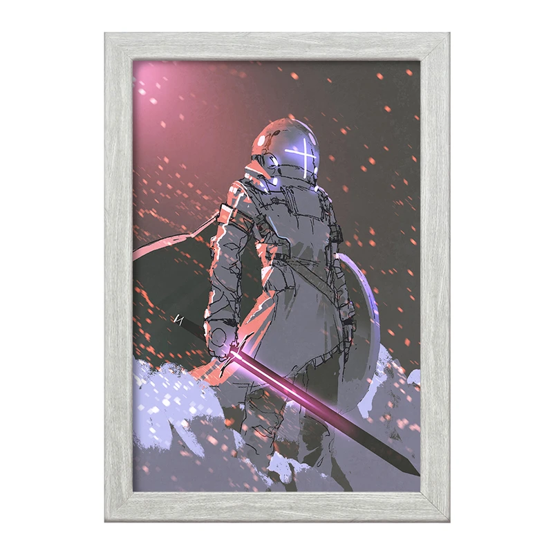 تابلو خندالو طرح جنگ ستارگان کد F3608