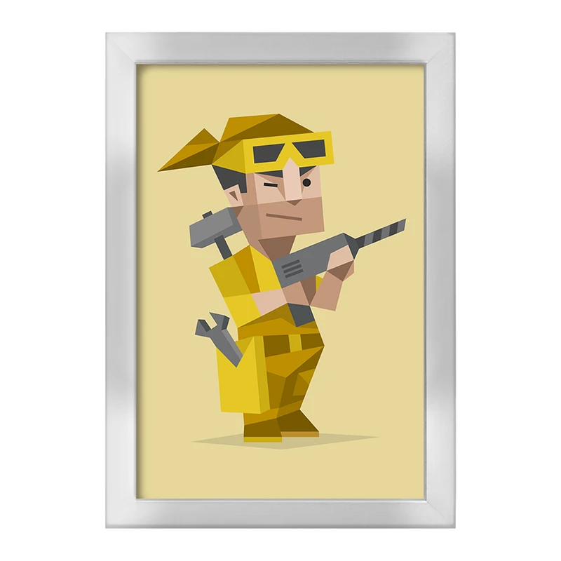 تابلو خندالو طرح تایپ شخصیتی چیره دست ISTP  کد 7716