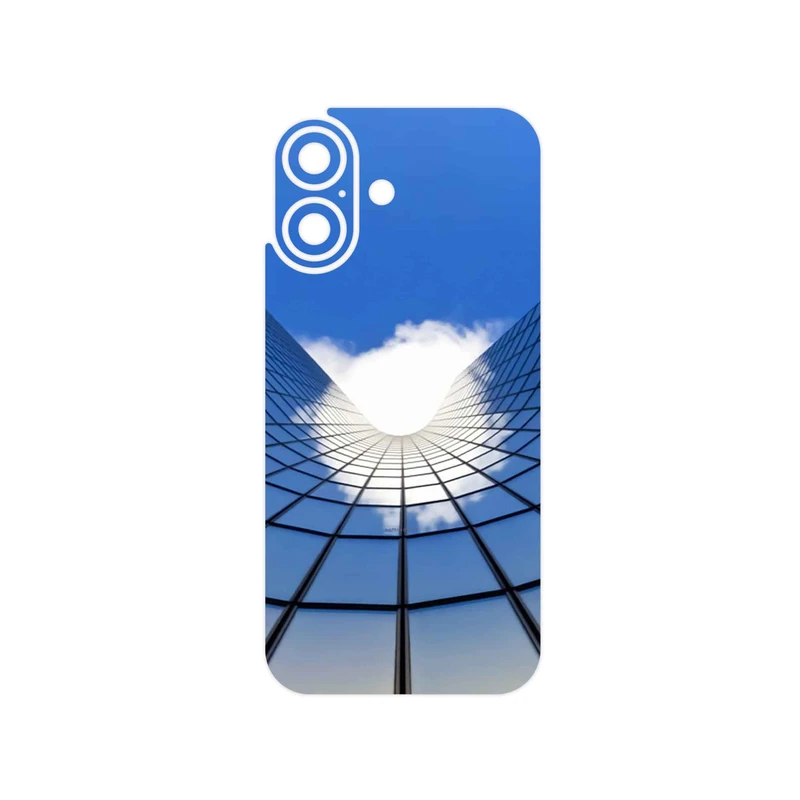 برچسب پوششی ماهوت مدل Glass skyscraper مناسب برای گوشی موبایل اپل iPhone 17