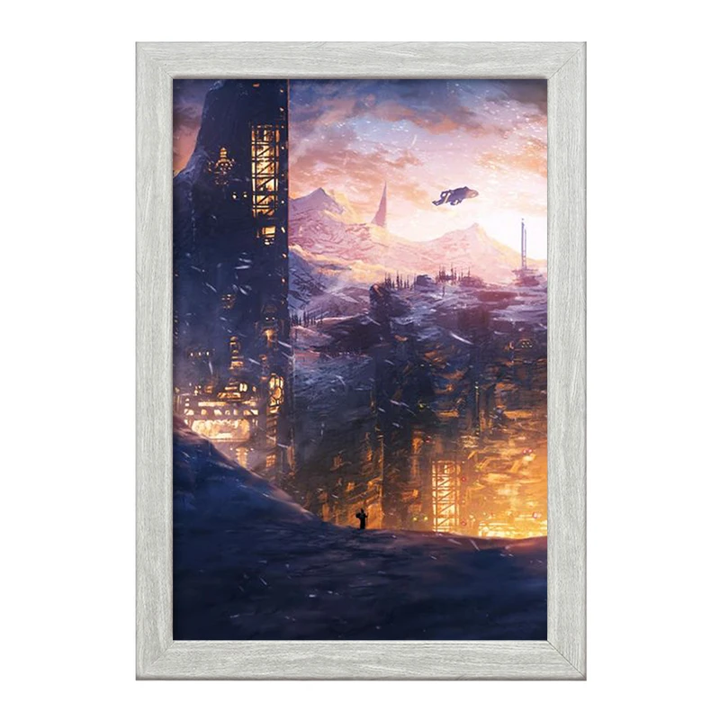 تابلو خندالو طرح کهکشان کد 25392