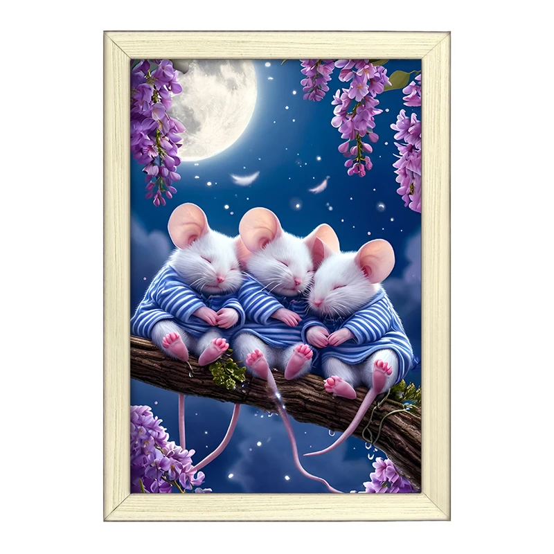 تابلو خندالو طرح موش های کوچولو کد F9190