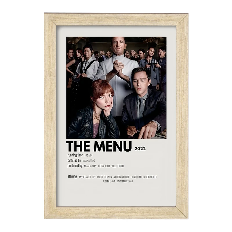 تابلو خندالو طرح منو (The Menu) کد F13095