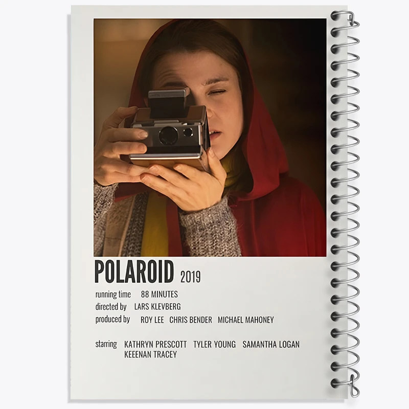دفتر نقاشی 50 برگ خندالو طرح پولاروید (Polaroid) کد F13033