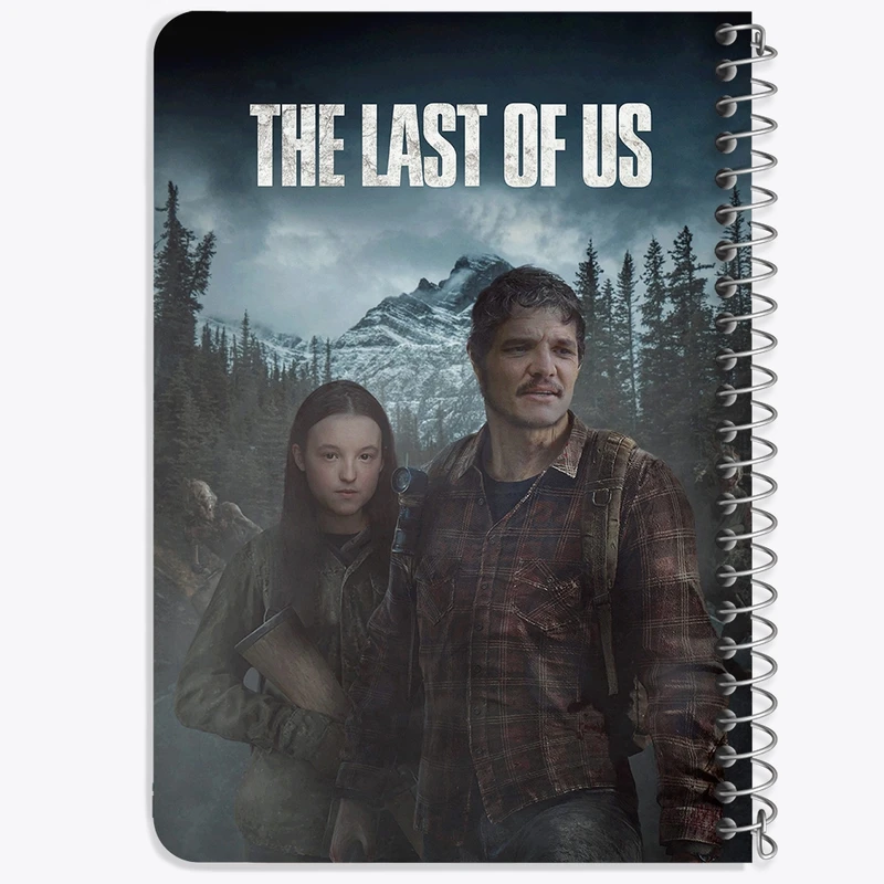 دفتر یادداشت 50 برگ خندالو طرح (The Last Of Us) آخرین بازمانده از ما کد N9309