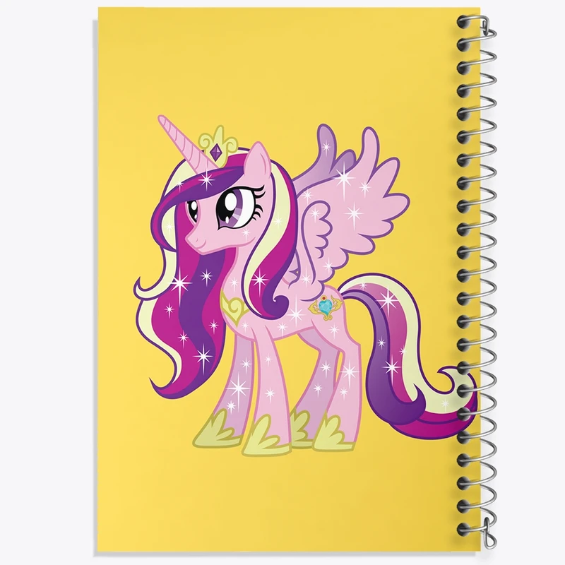 دفتر طراحی 50 برگ خندالو طرح اسب پونی کد 24869