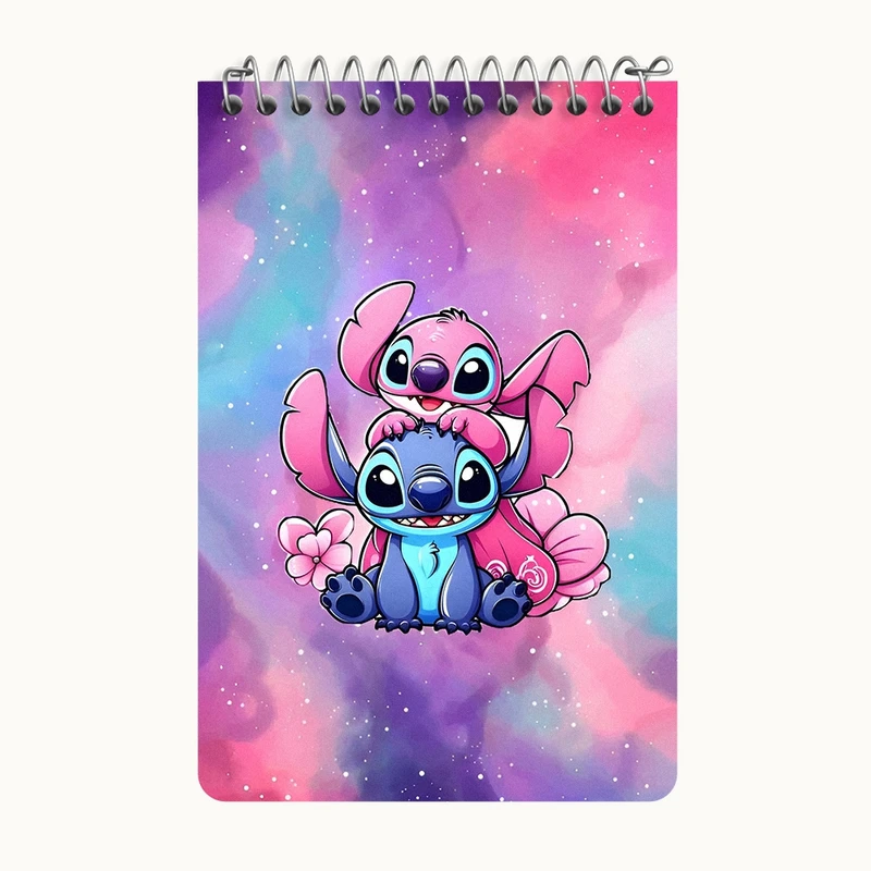 دفتر یادداشت 50 برگ خندالو طرح استیچ کد F11971