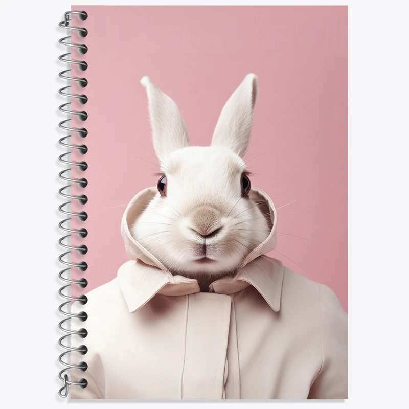 دفتر لغت 50 برگ خندالو طرح خرگوش بامزه کد F3228