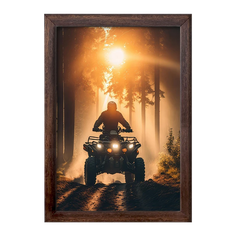 تابلو خندالو طرح موتور چهار چرخ کد 37098