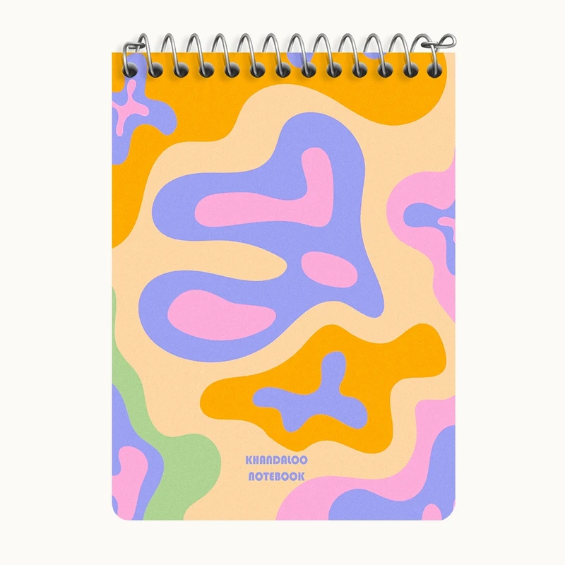 دفتر یادداشت 50 برگ خندالو طرح مدرن  کد N8629