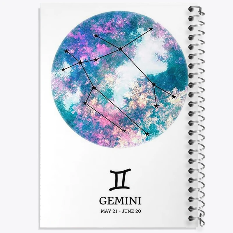 دفتر طراحی 50 برگ خندالو طرح ماه تولد خرداد کد F11394