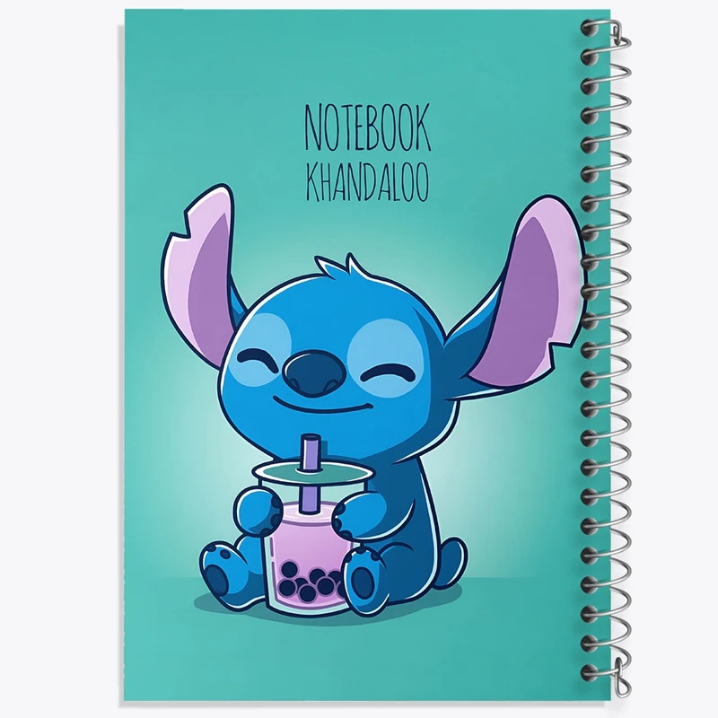 دفتر لیست خرید 50 برگ خندالو طرح لیلو و استیچ کد N7826