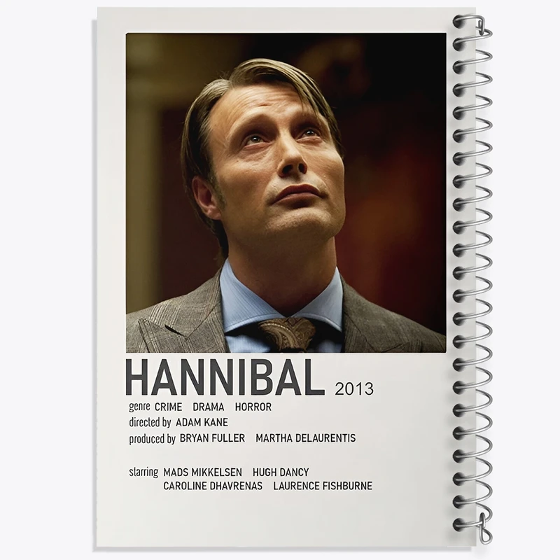 دفتر لیست خرید 50 برگ خندالو طرح هانیبال (Hannibal) کد F13094