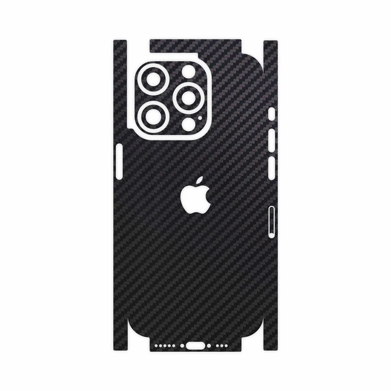 برچسب پوششی ماهوت مدل Carbon-Fiber-FullSkin مناسب برای گوشی موبایل اپل iPhone 15 Pro