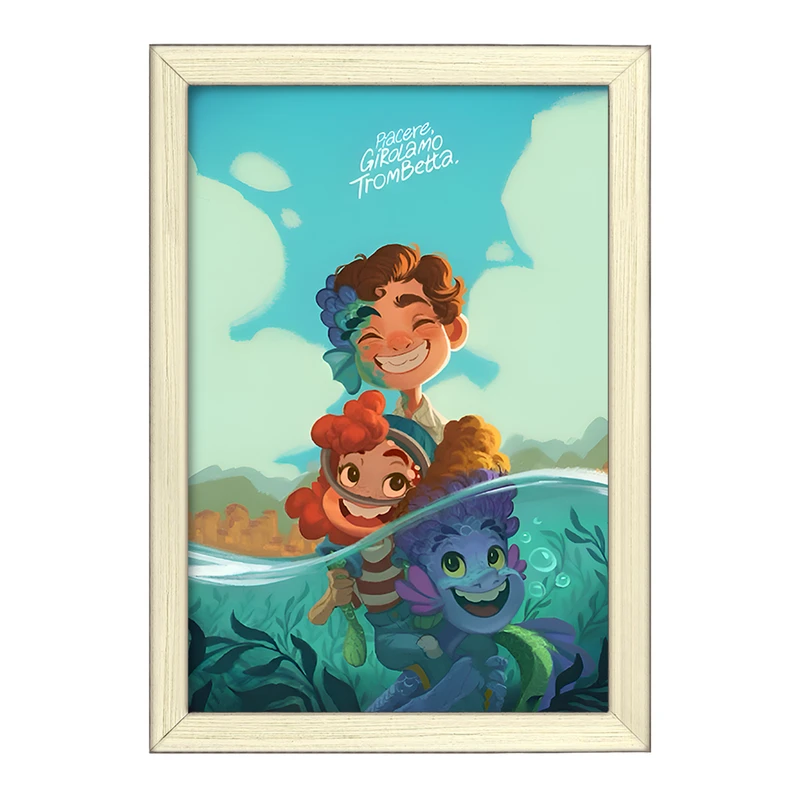 تابلو خندالو طرح لوکا (Luca) کد F10711