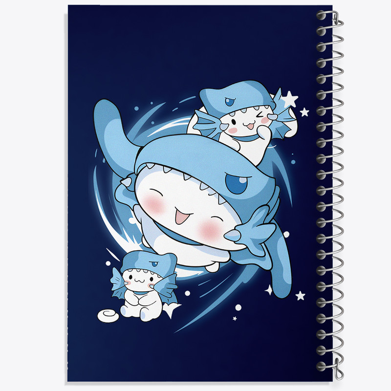 دفتر مشق 100 برگ خندالو طرح سینامورول (Cinnamoroll) کد N7814