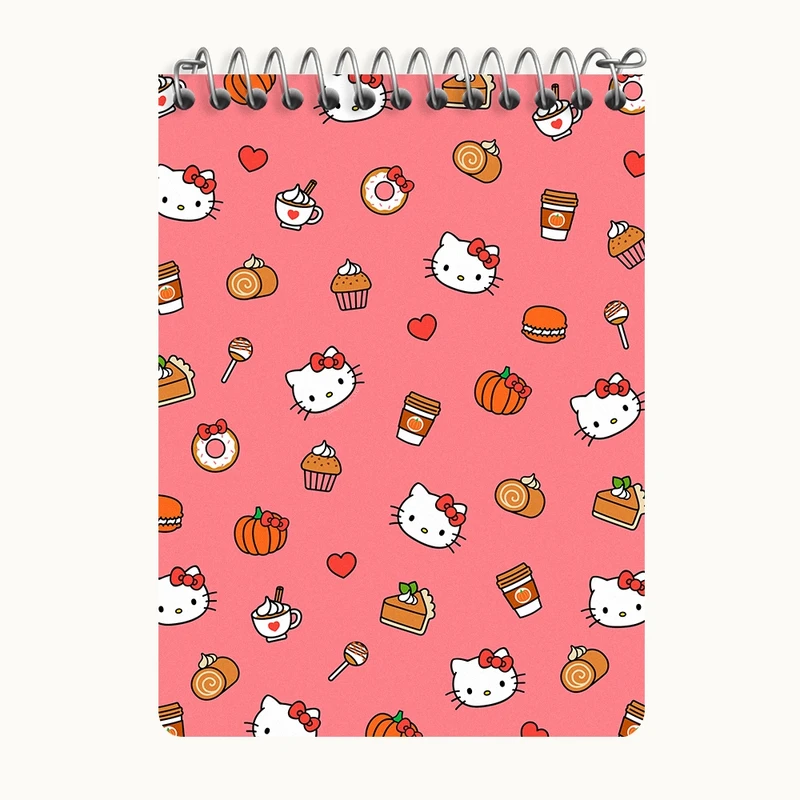 دفتر یادداشت 50 برگ خندالو طرح هلو کیتی (Hello Kitty) کد N9096