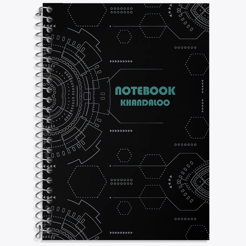 دفتر نت موسیقی 50 برگ خندالو طرح مدرن کد N7597