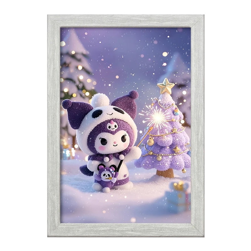 تابلو خندالو طرح کرومی (Kuromi) کد F10293