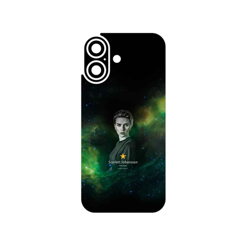برچسب پوششی ماهوت مدل Scarlett Johansson مناسب برای گوشی موبایل اپل iPhone 17
